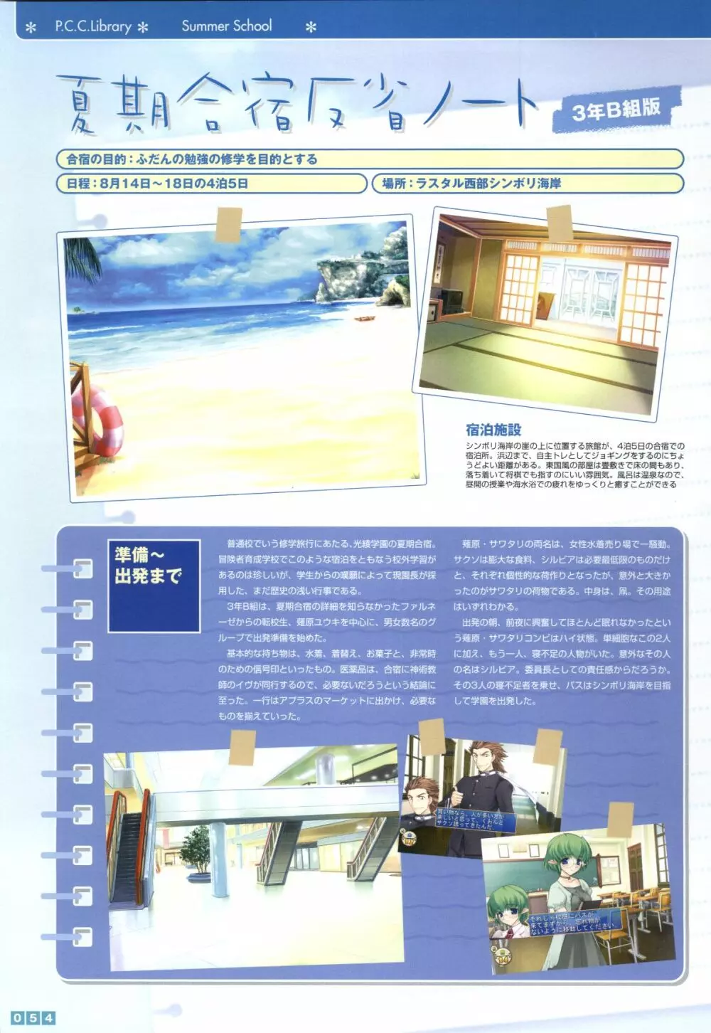 ぱすてるチャイム Continue Visual Collection 56ページ