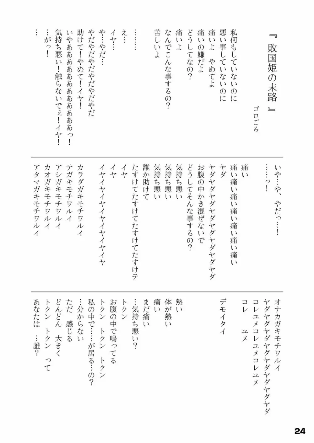 幾千ノ蟲ノ母トナリシ若姫 23ページ