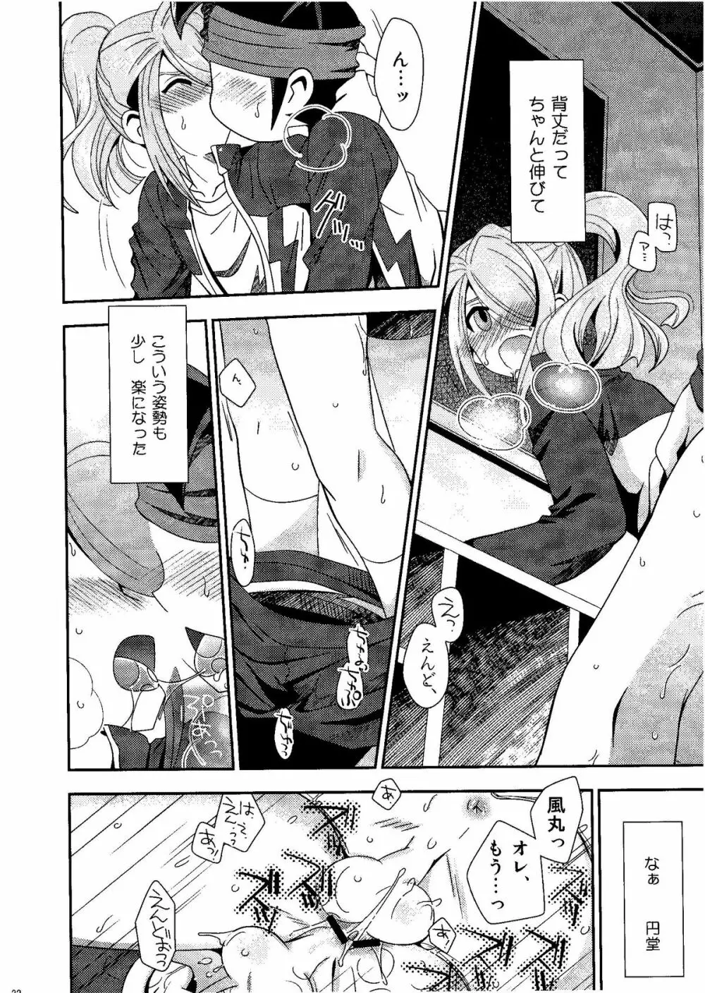 Kirigakure Takaya (Aniki Otokodou) – ×××× Yarouze! (Inazuma Eleven) 22ページ