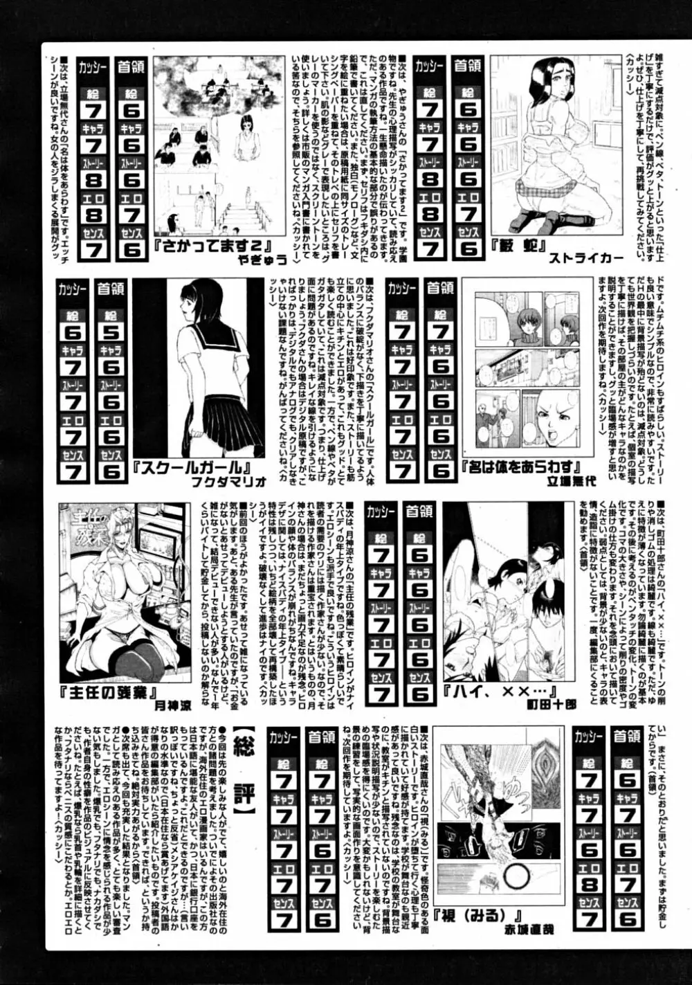 COMIC MUJIN 2008年11月号 606ページ