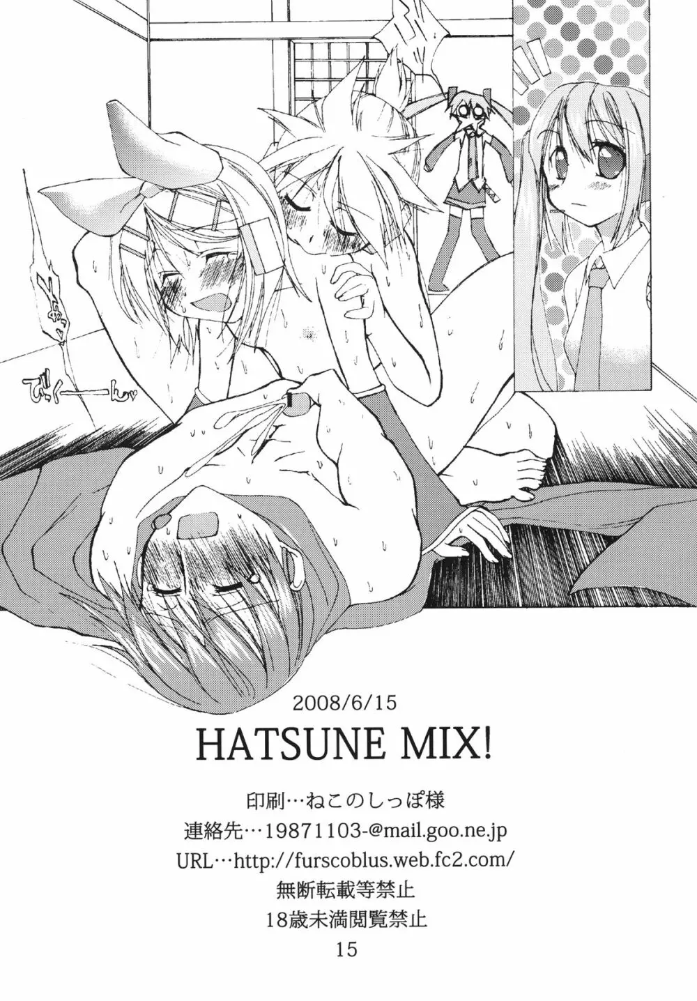 Hatsune Mix! 17ページ
