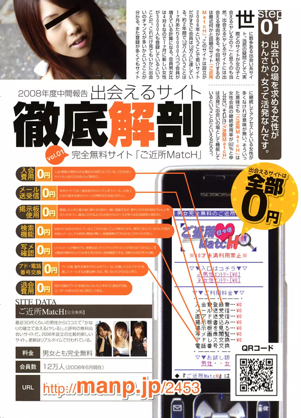 COMIC プルメロ 2008年11月号 vol.23 8ページ