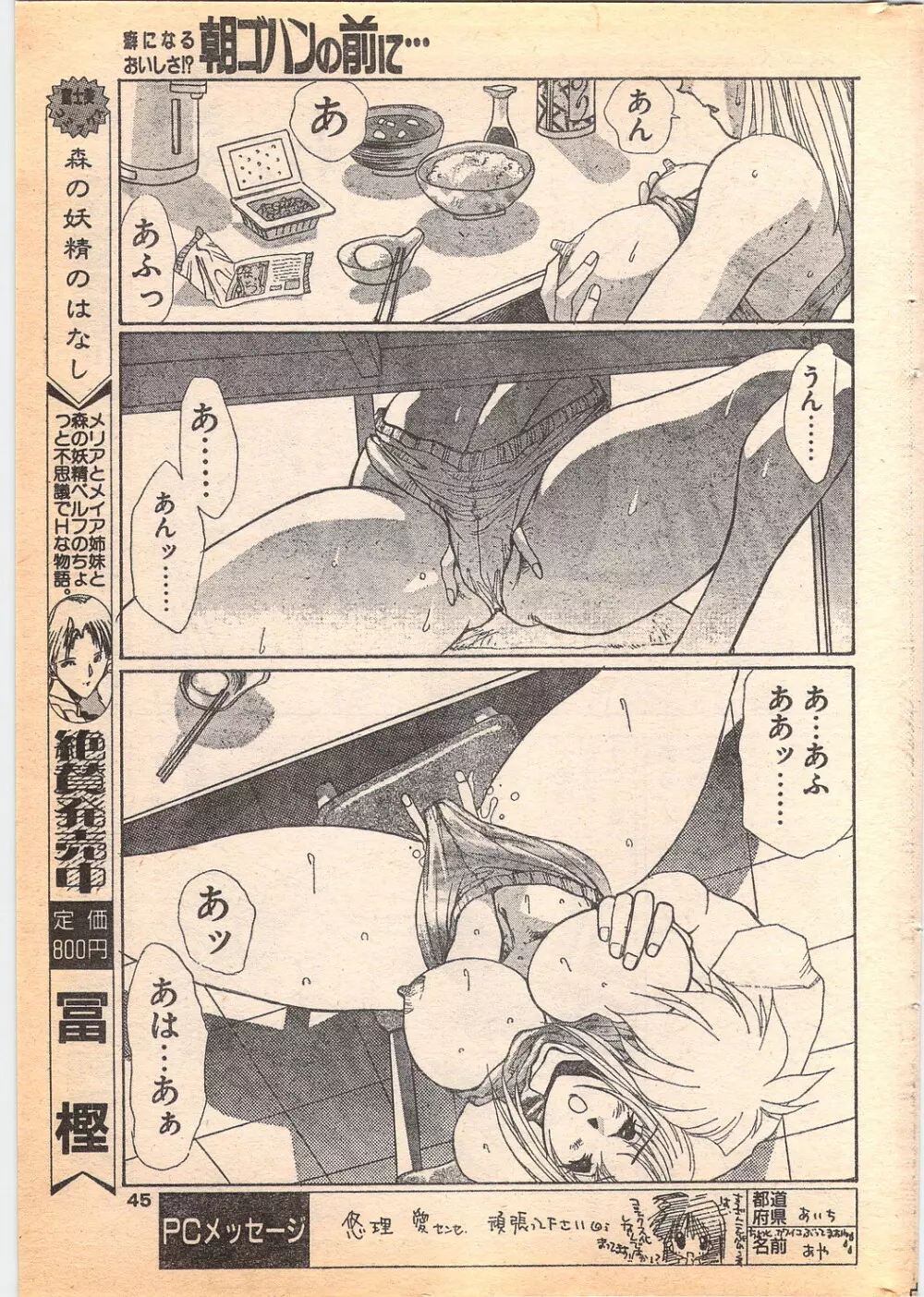 コミック ペンギンクラブ 1996年5月号 45ページ