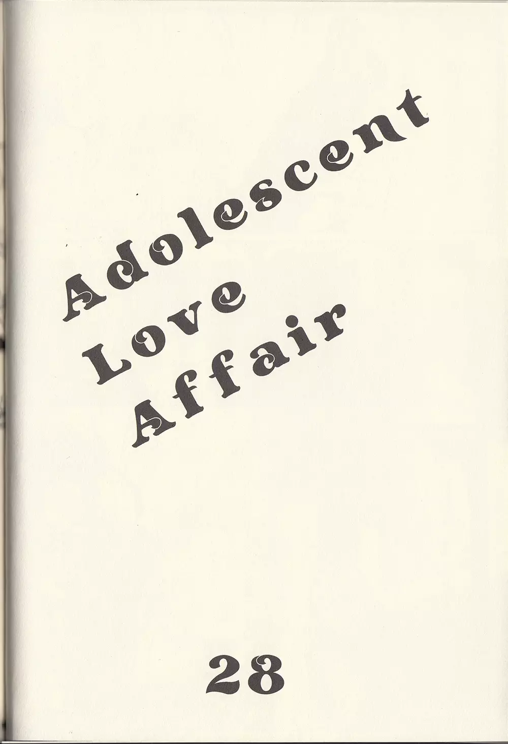 Adolescent Love Affair 10ページ