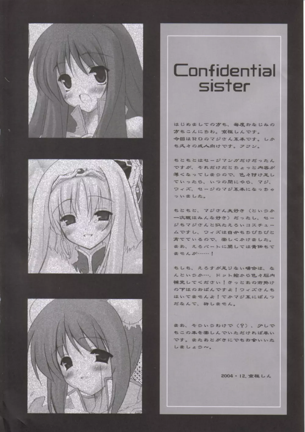 Confidential Sister 3ページ
