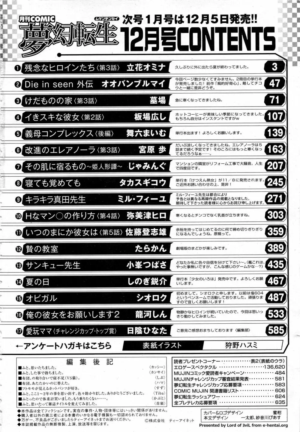 COMIC 夢幻転生 2013年12月号 640ページ