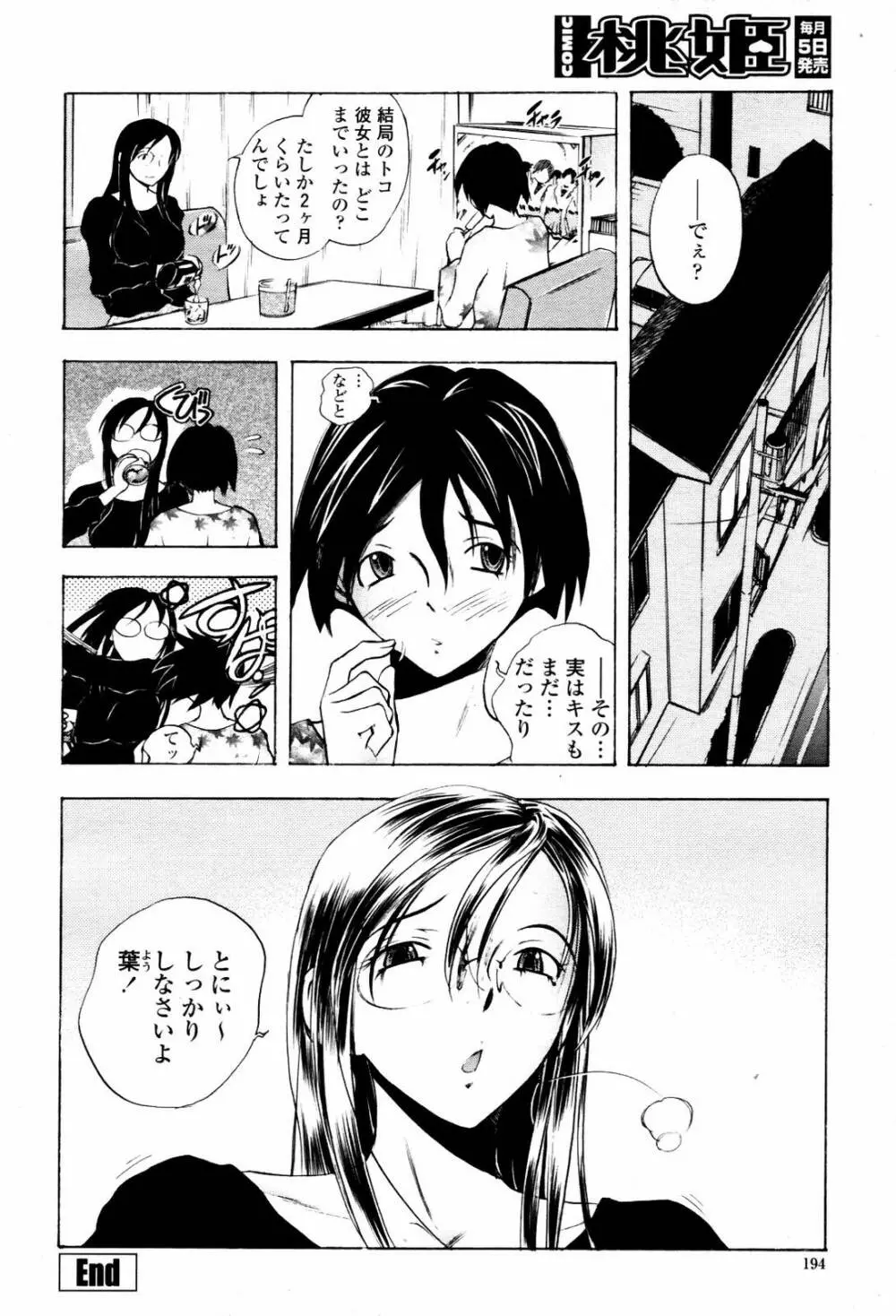 COMIC 桃姫 2007年06月号 196ページ
