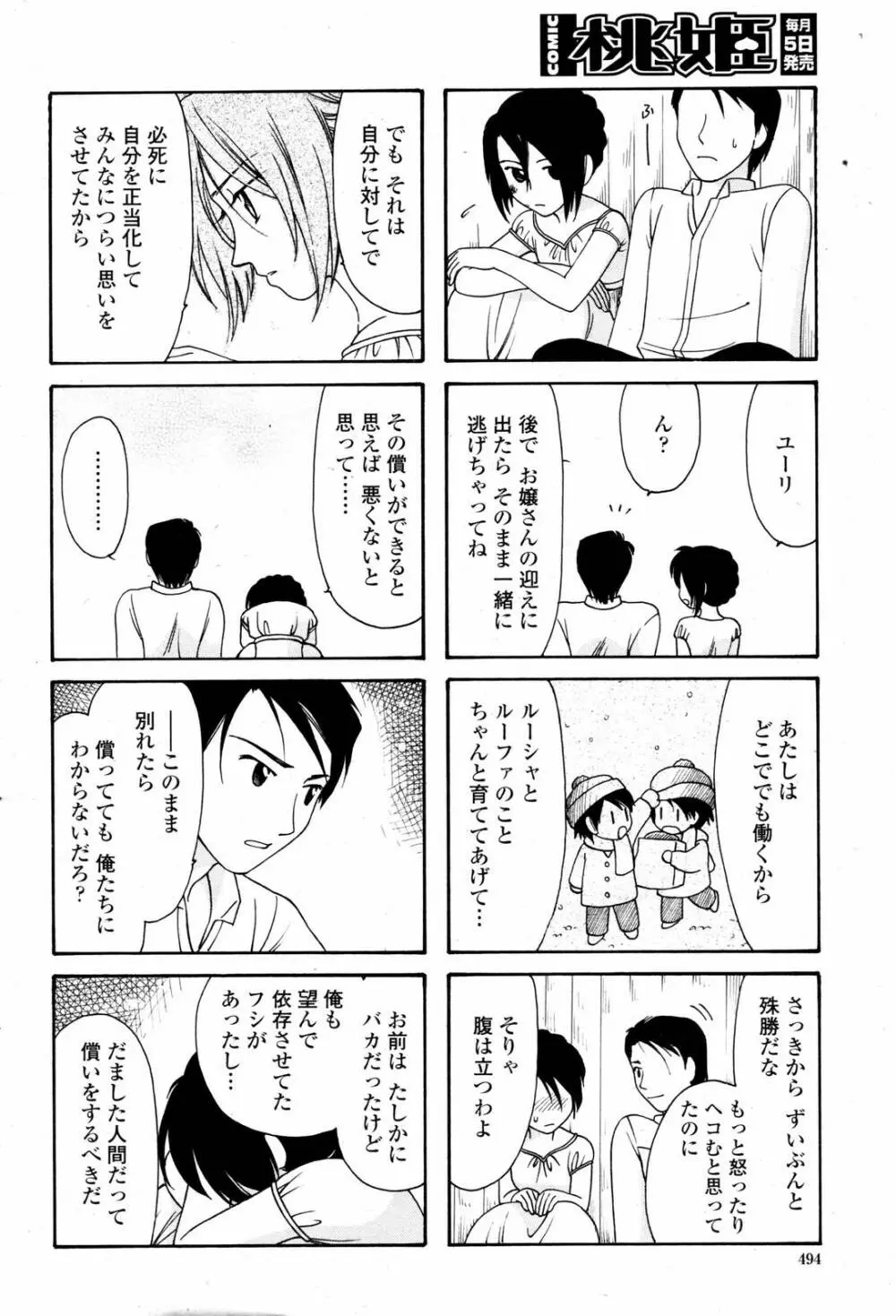 COMIC 桃姫 2007年06月号 496ページ