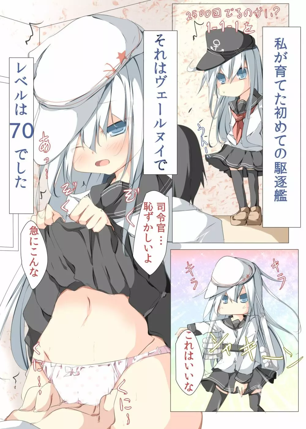 私が育てた初めての駆逐艦それはヴェールヌイでレベルは70でした 2ページ