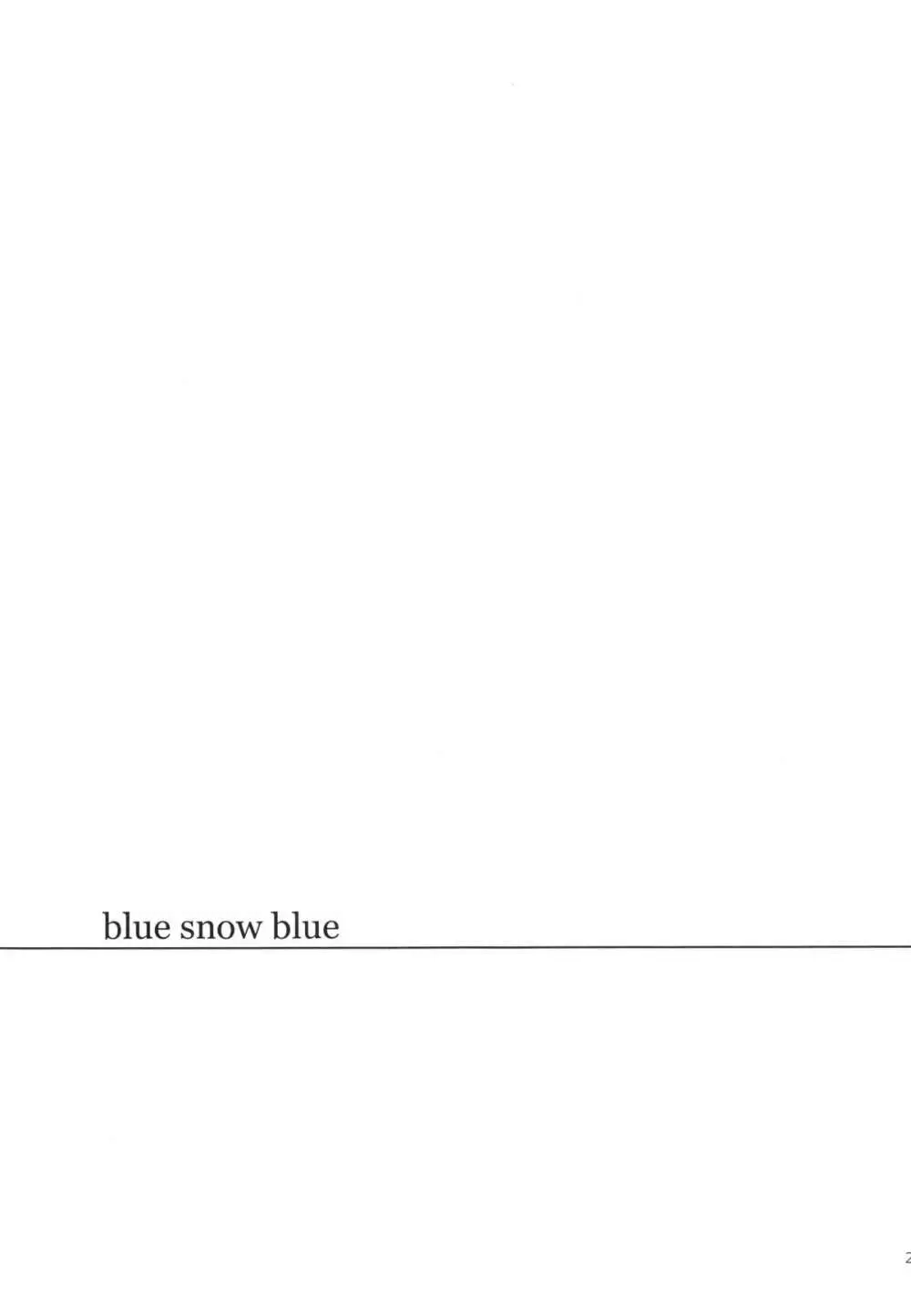 blue snow blue～scene.14～ 29ページ