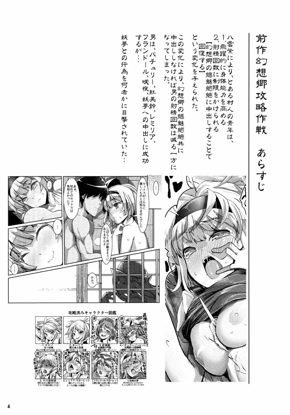 幻想郷攻略作戦　八雲紫･西行寺幽々子編 3ページ