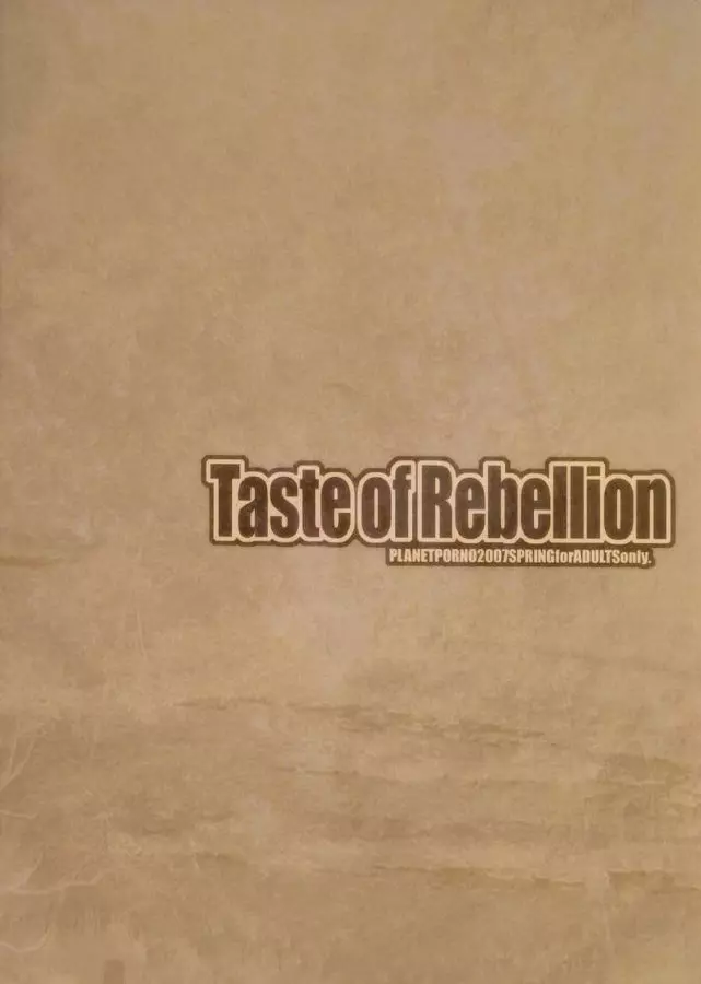 Taste of Rebellion 30ページ
