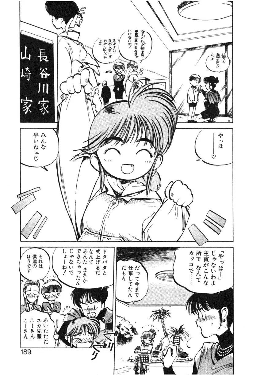 ひろみちゃん奮戦記 ４ 愛蔵版 189ページ