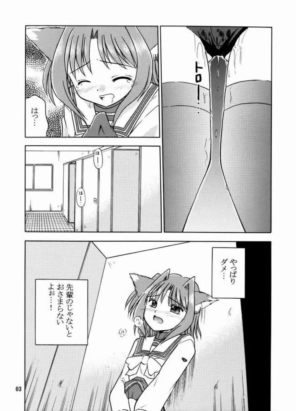 夏、風芽丘にて 4ページ