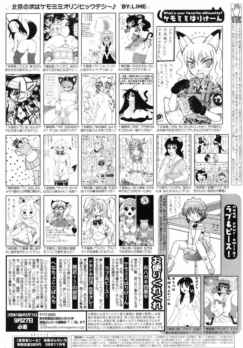 Manga Bangaichi 2008-11 262ページ