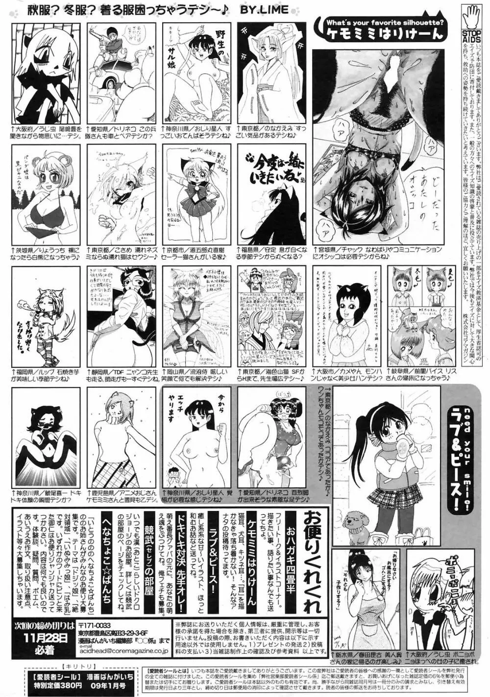 Manga Bangaichi 2009-01 262ページ