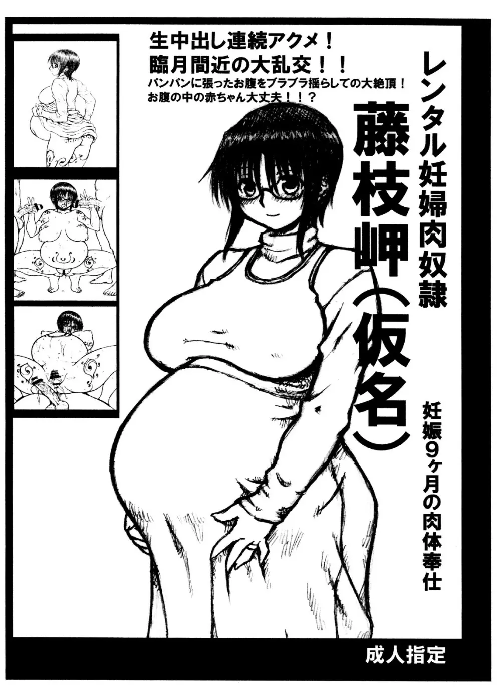 レンタル妊婦肉奴隷 藤枝岬 1ページ