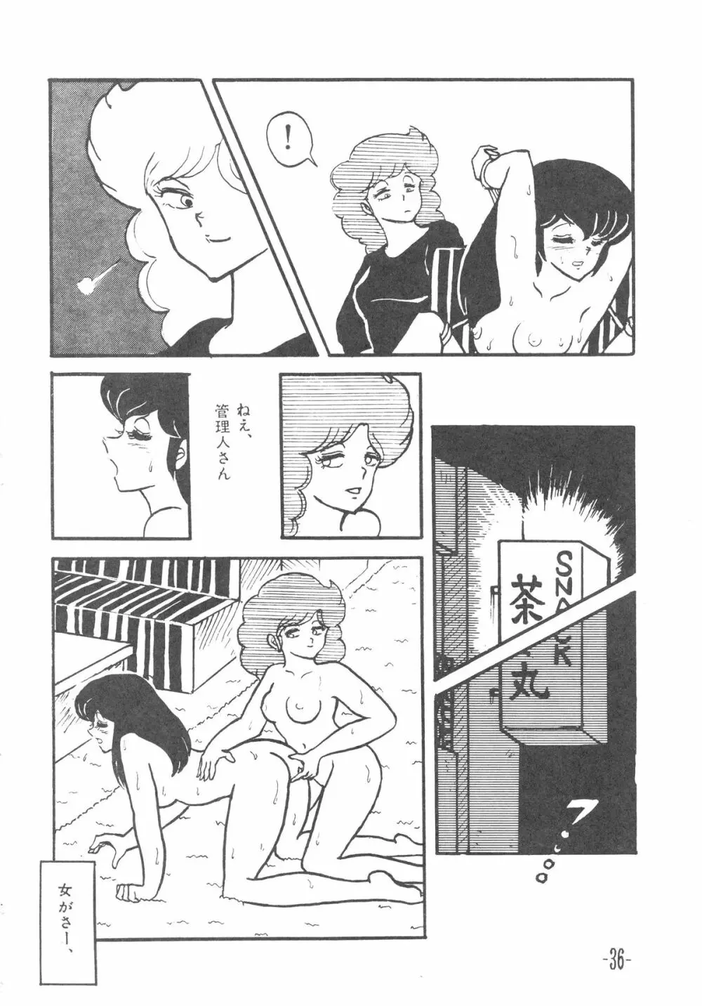 MIBOJIN GESHUKU 1 & 2 36ページ
