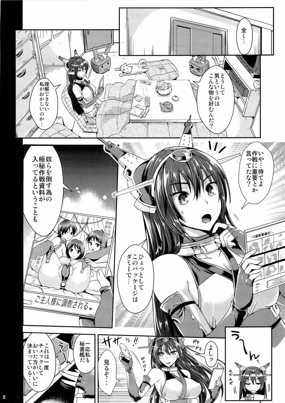 戦艦長門と変態提督 7ページ