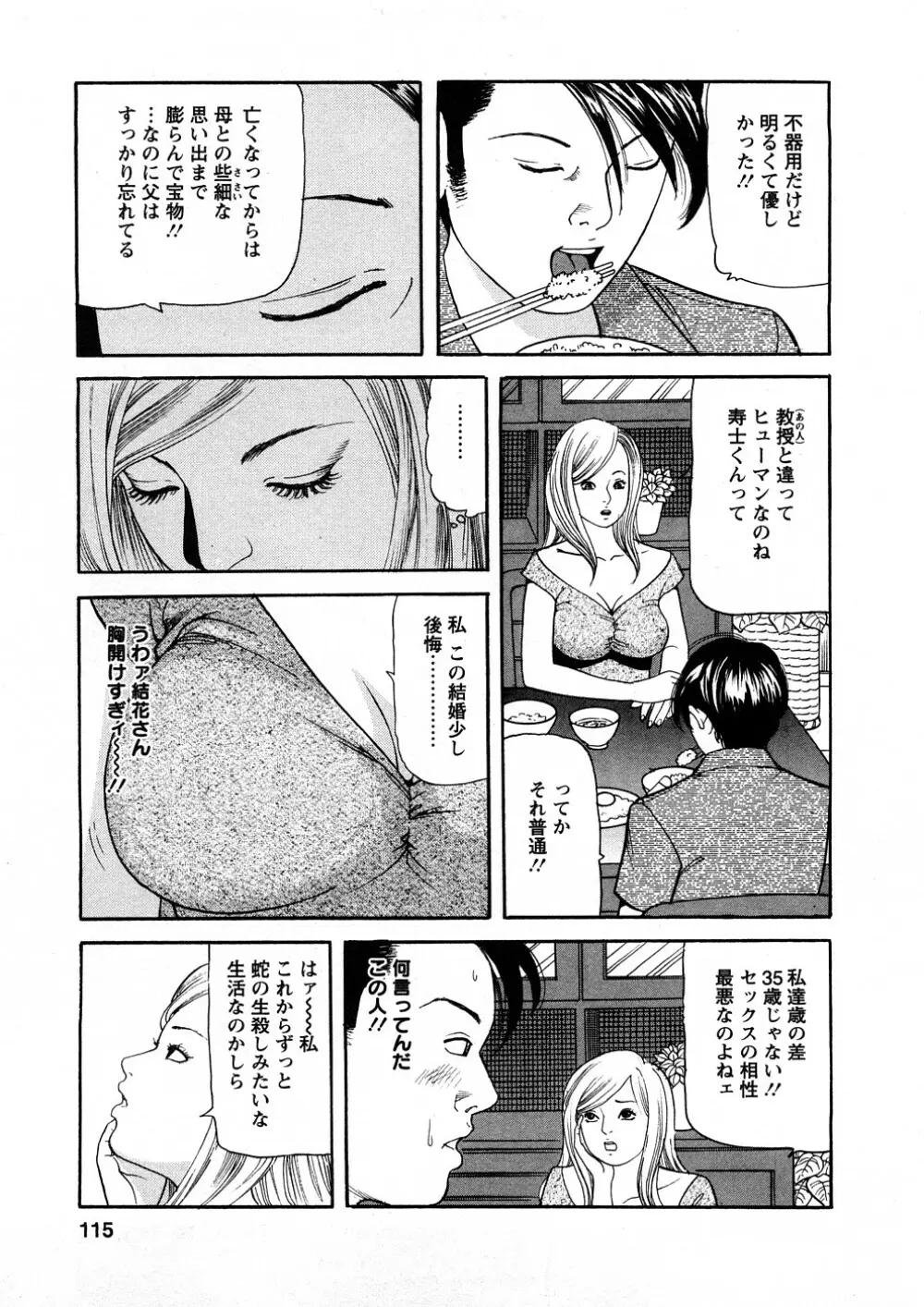 人妻たちのＳＥＸ図鑑 114ページ