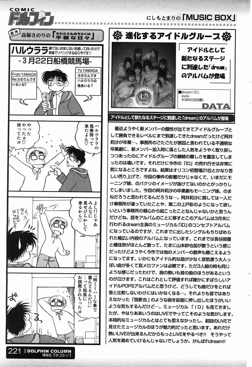 COMIC ドルフィン 2004年6月号 214ページ