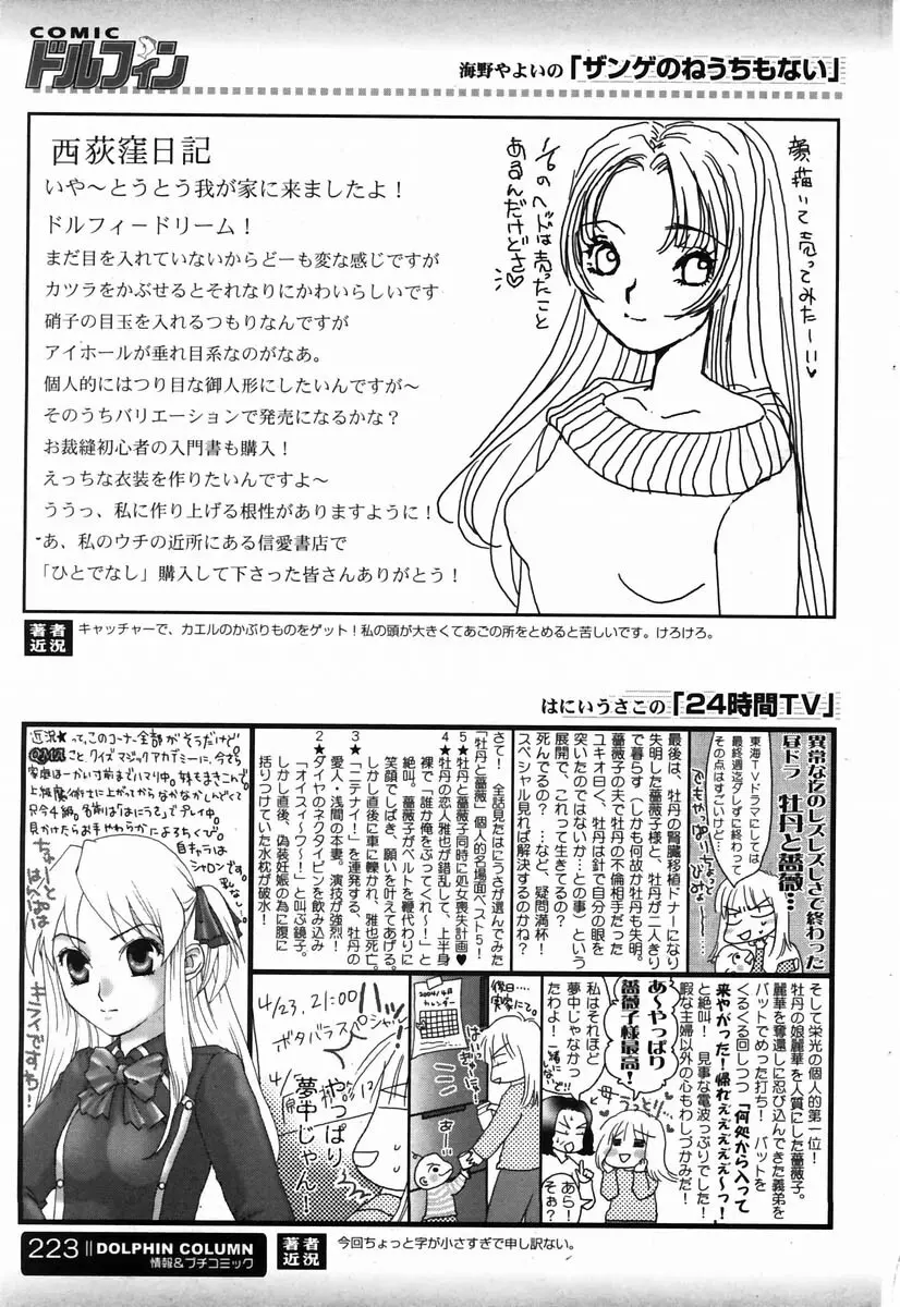 COMIC ドルフィン 2004年6月号 216ページ