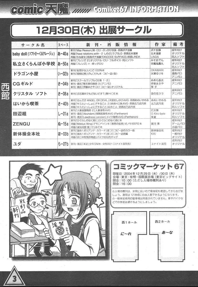 COMIC 天魔 2005年1月号 242ページ