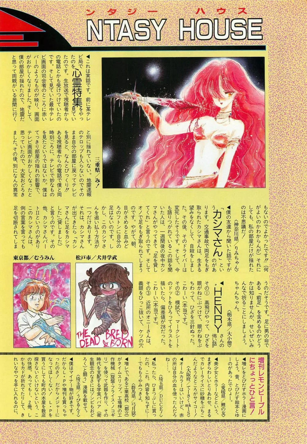 レモンピープル 1987年3月増刊号 Vol.70 オールカラー 112ページ