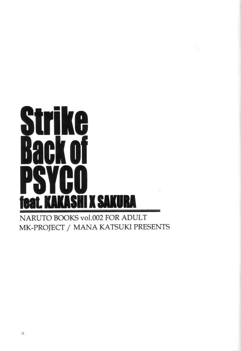 Strike Back of PSYCO 2ページ
