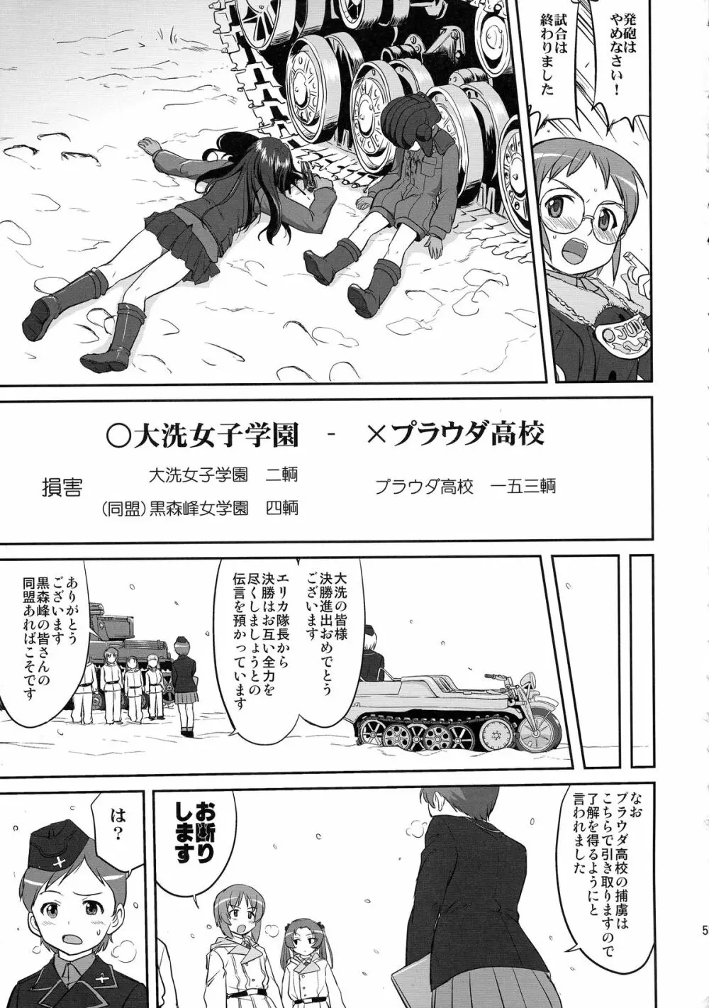 ゆきゆきて戦車道 バトル・オブ・プラウダ 55ページ