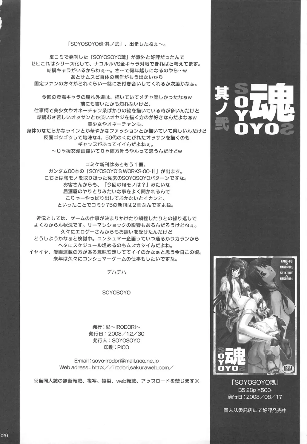 SOYOSOYO魂 其ノ弐 25ページ