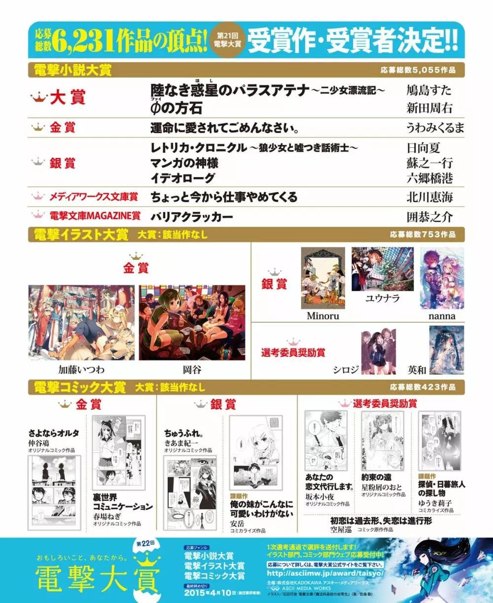 電撃姫 2015年1月号 9ページ