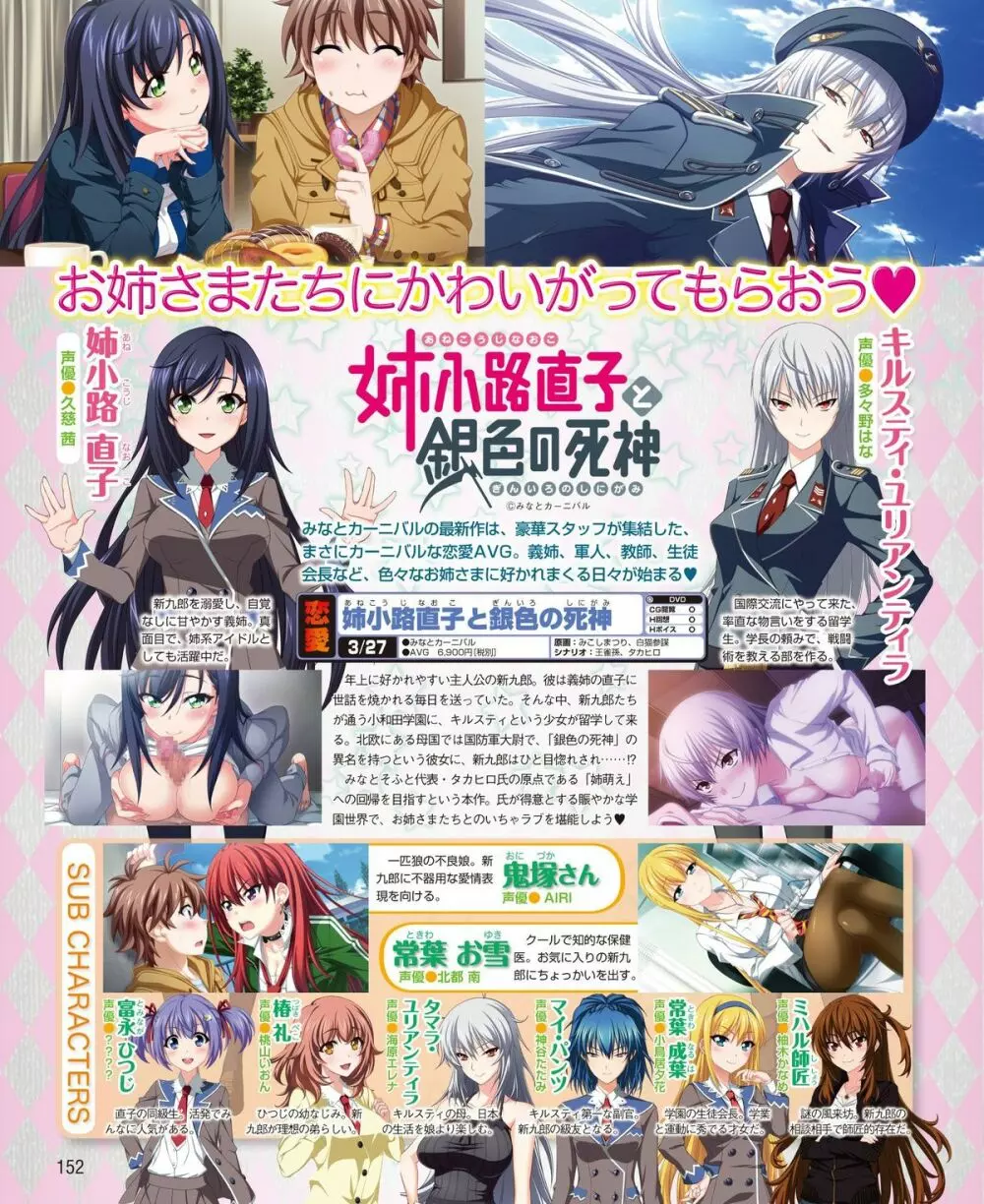 電撃姫 2015年2月号 126ページ