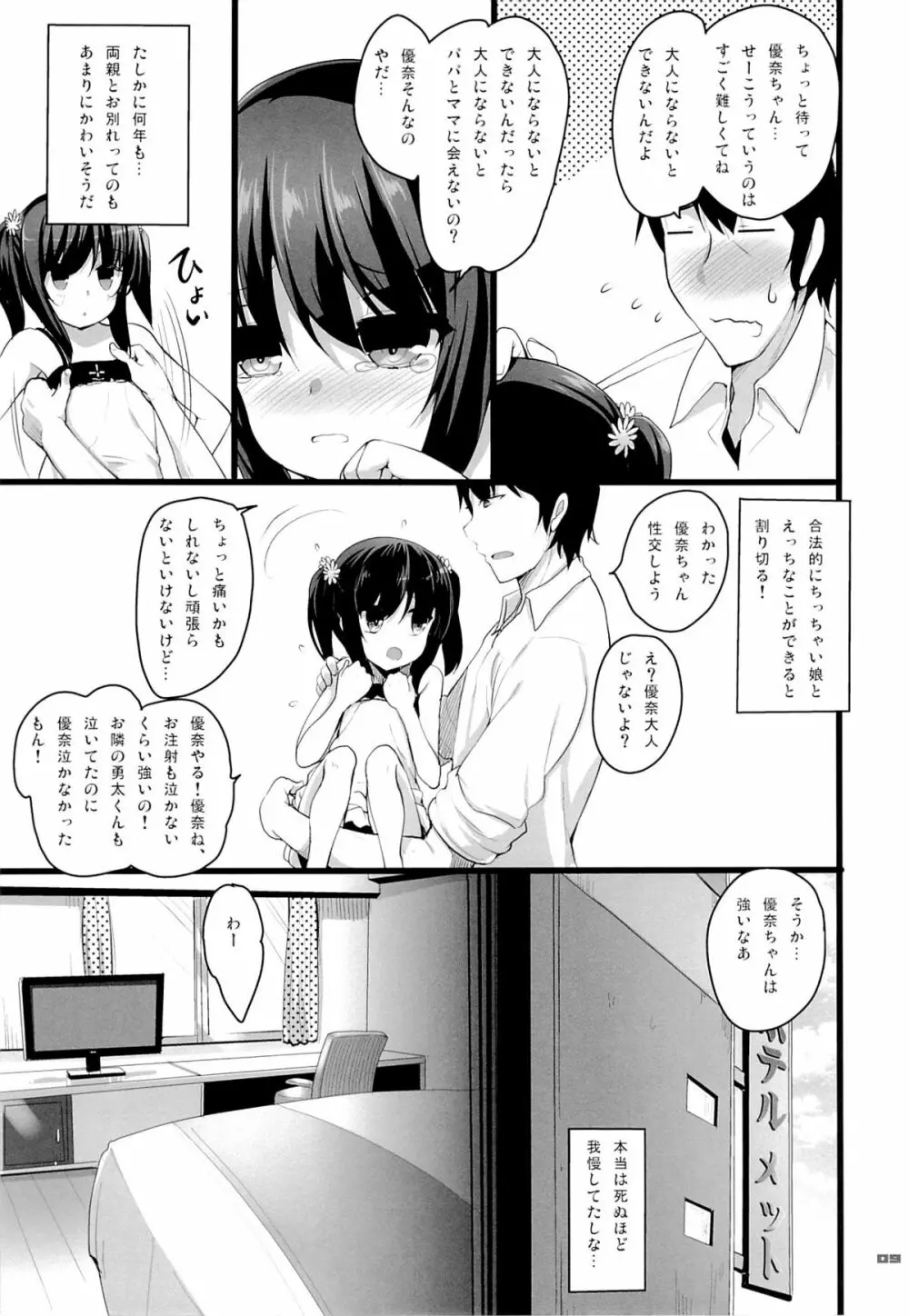 ちっちゃい娘と二人だけの世界 8ページ