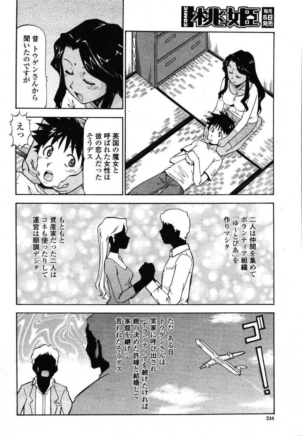 COMIC 桃姫 2009年01月号 244ページ