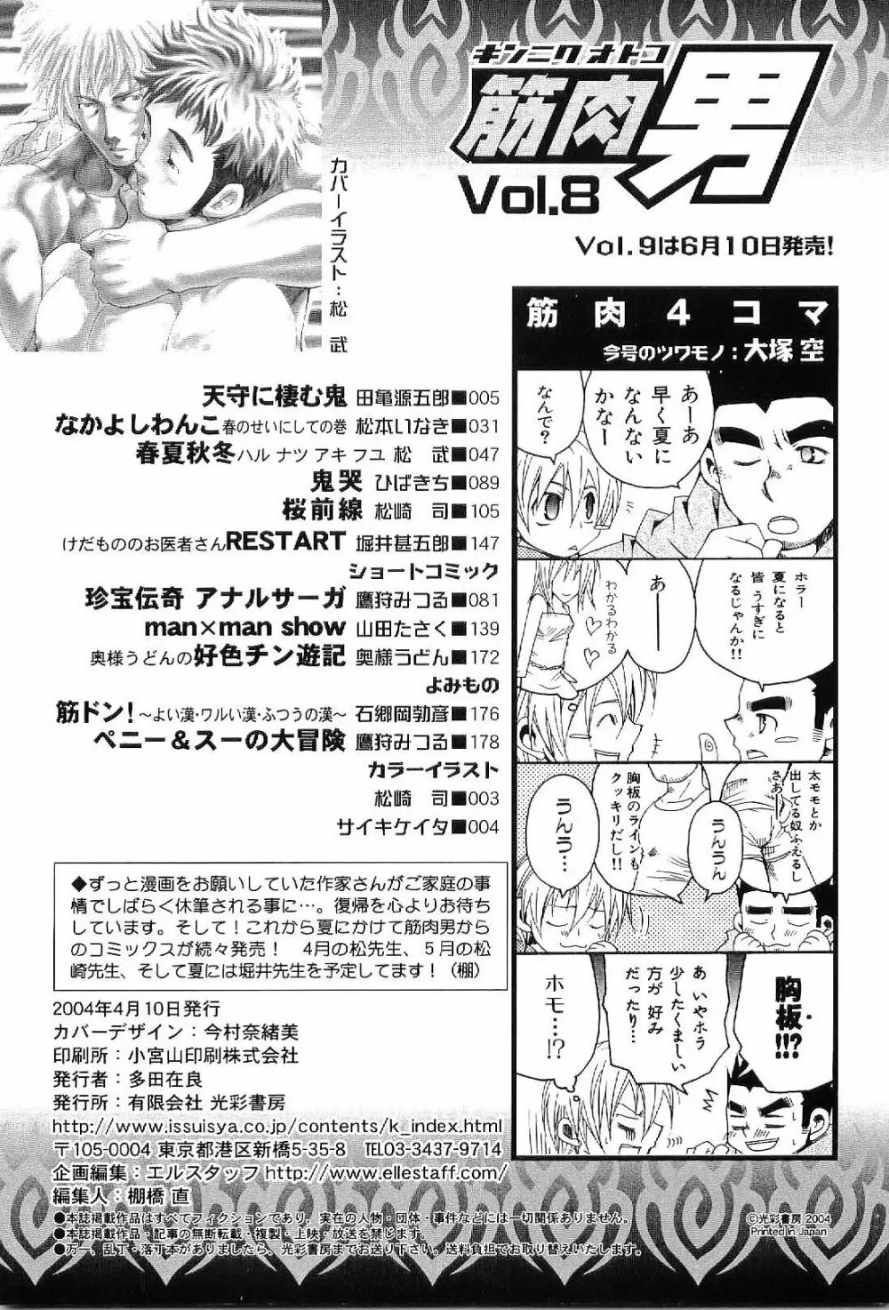 筋肉男 Vol.8 181ページ