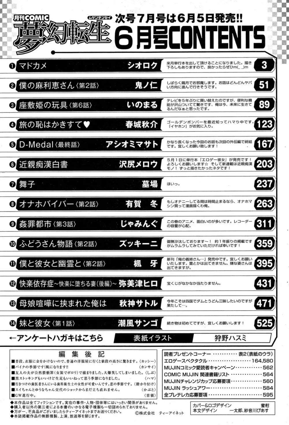 COMIC 夢幻転生 2015年6月号 598ページ