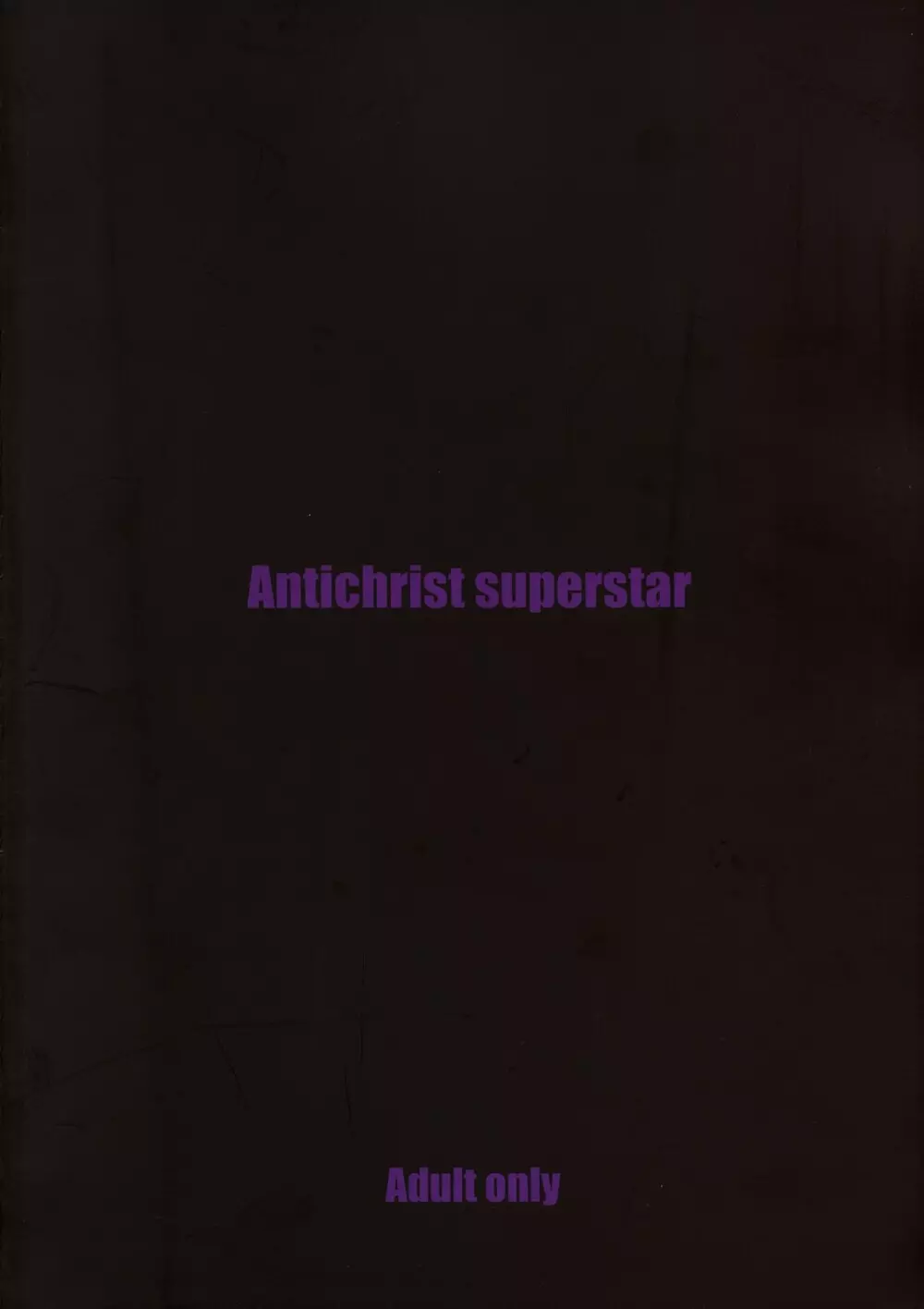 Antichrist Superstar 22ページ