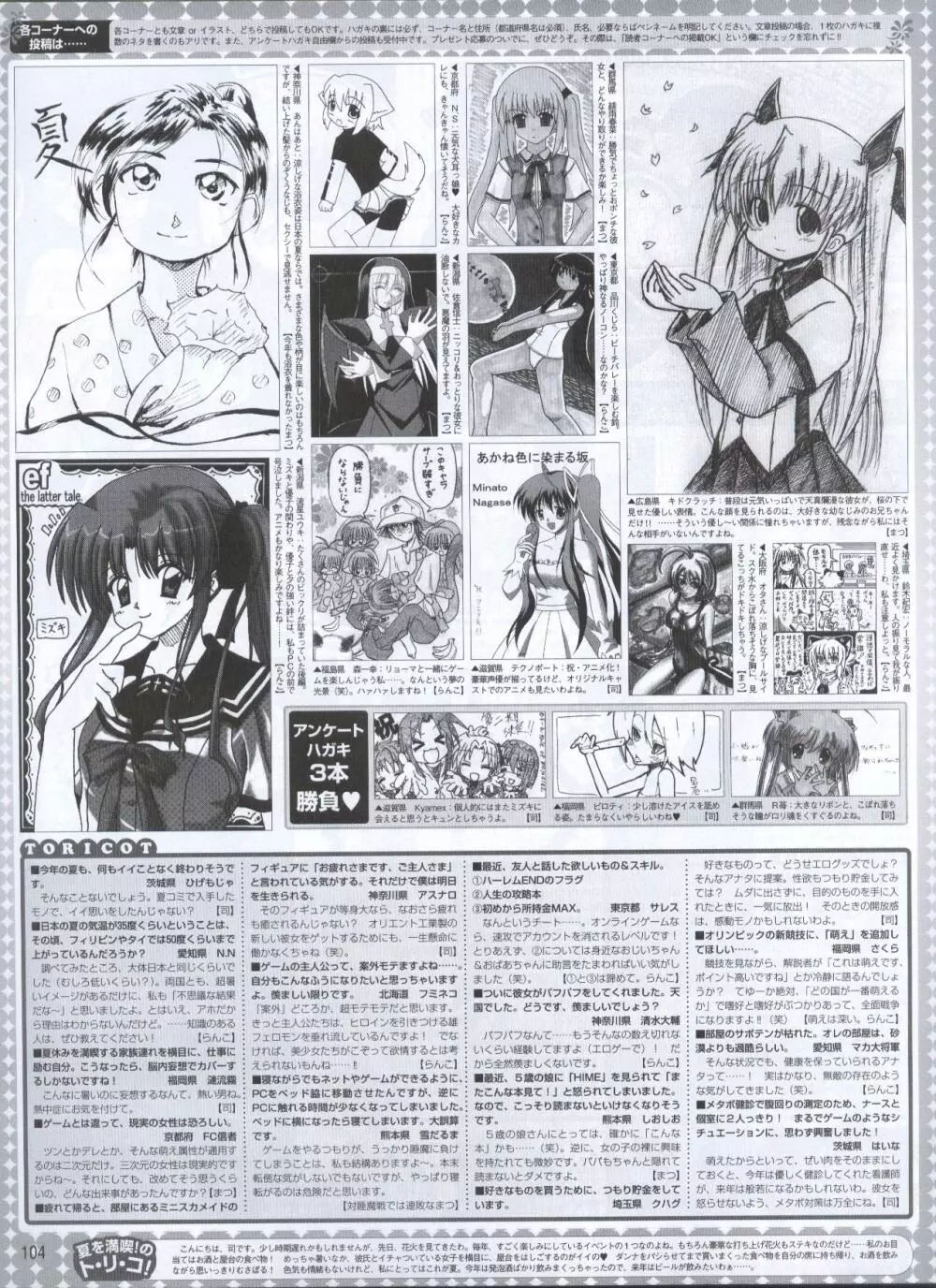 電撃姫 2008年10月号 84ページ