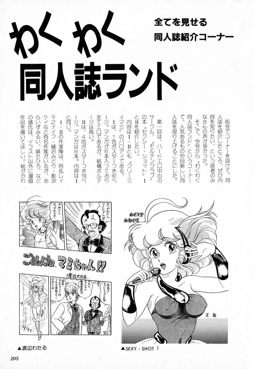 COMIC ロリポップ 1985年10月号 創刊準備号 秋 205ページ