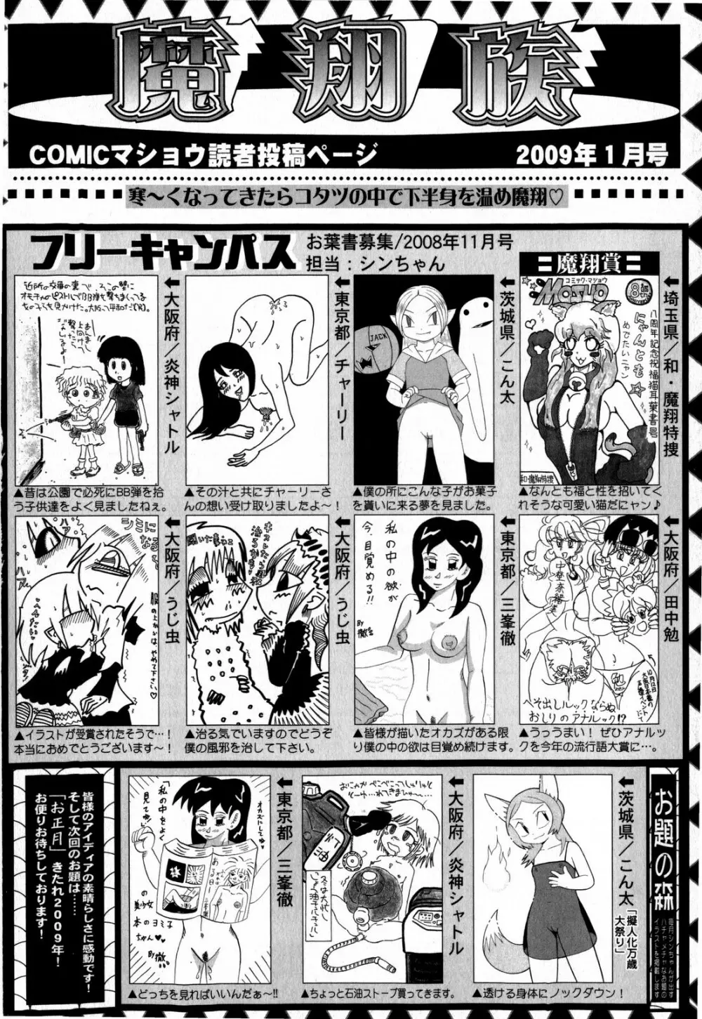 コミック・マショウ 2009年1月号 252ページ
