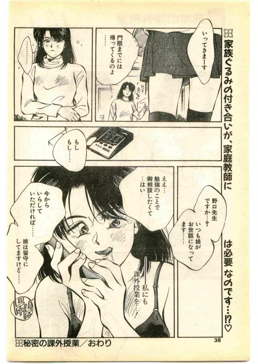 COMIC パピポ外伝 1995年1月号 38ページ