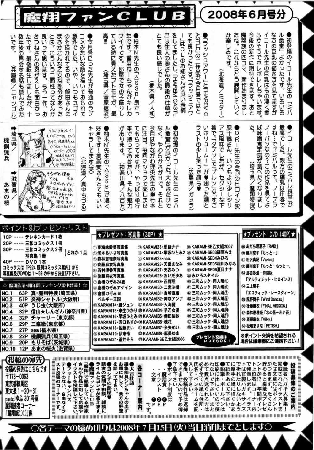 コミック・マショウ 2008年8月号 228ページ