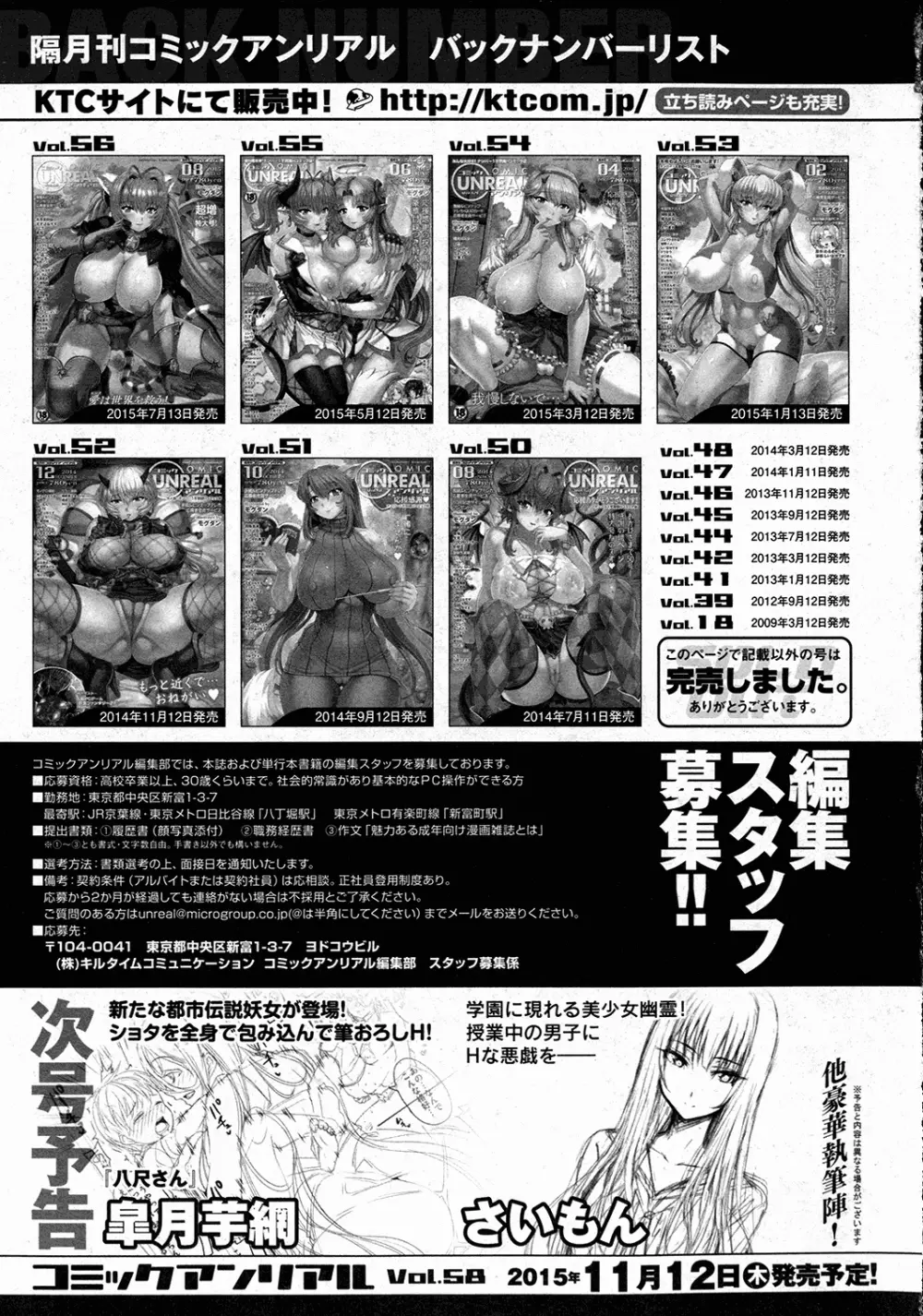 コミックアンリアル 2015年10月号 Vol.57 484ページ