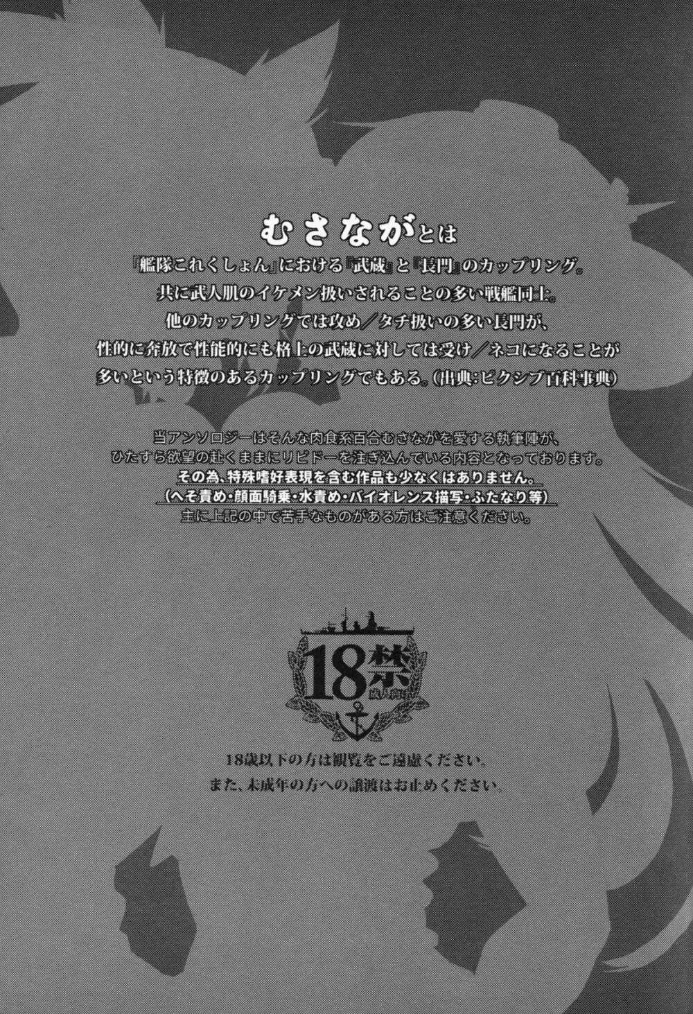 武蔵×長門アンソロジー「ビースト・エモーション」 3ページ