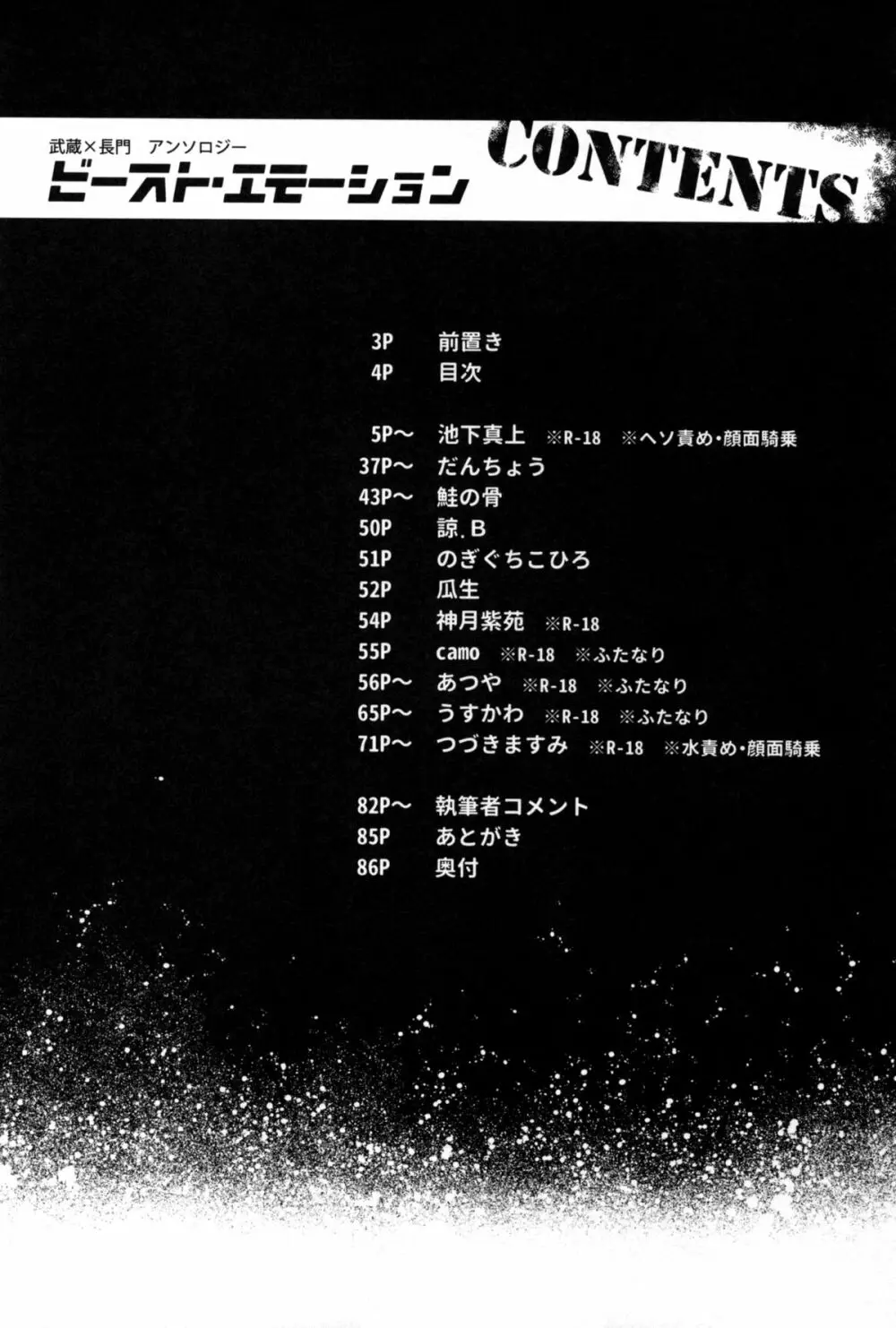 武蔵×長門アンソロジー「ビースト・エモーション」 4ページ
