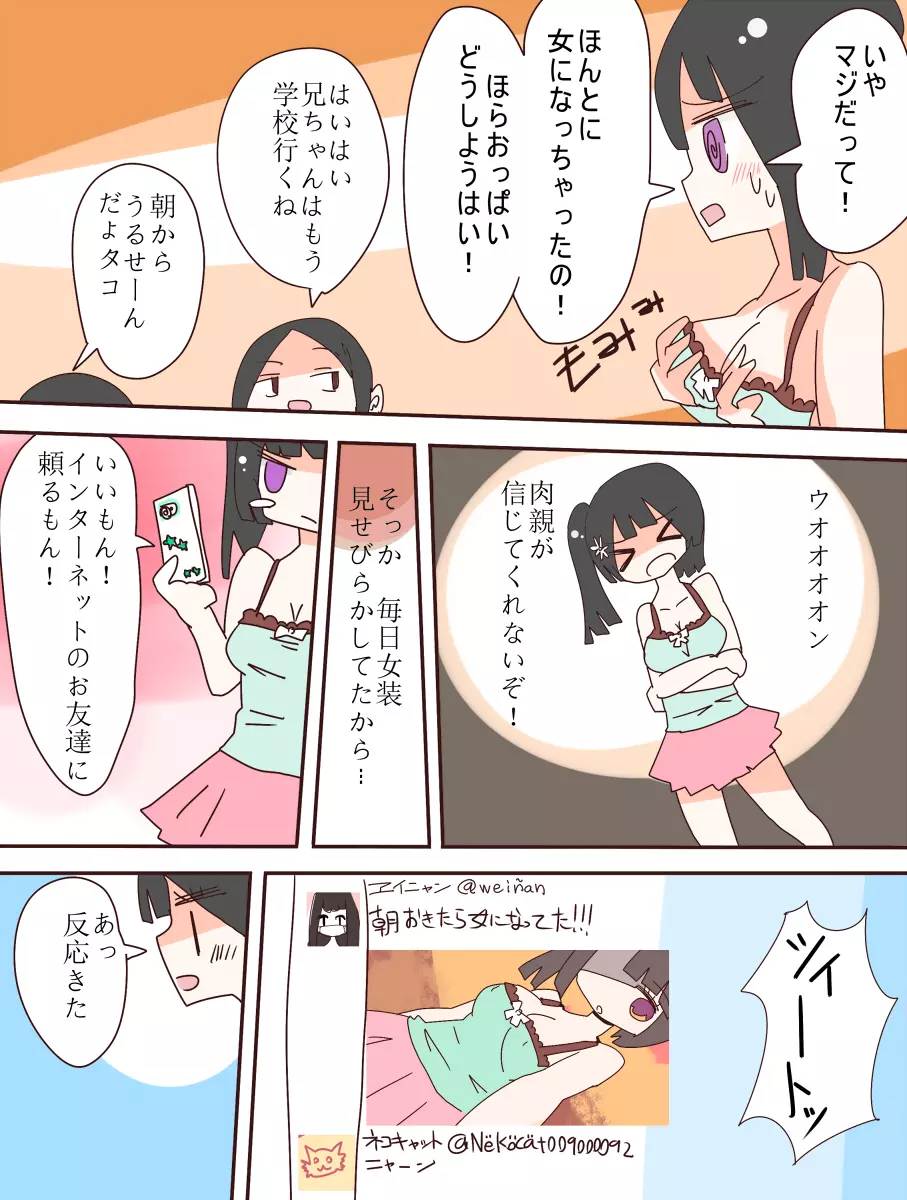 ねえ、女の子になっちゃったってば! 6ページ