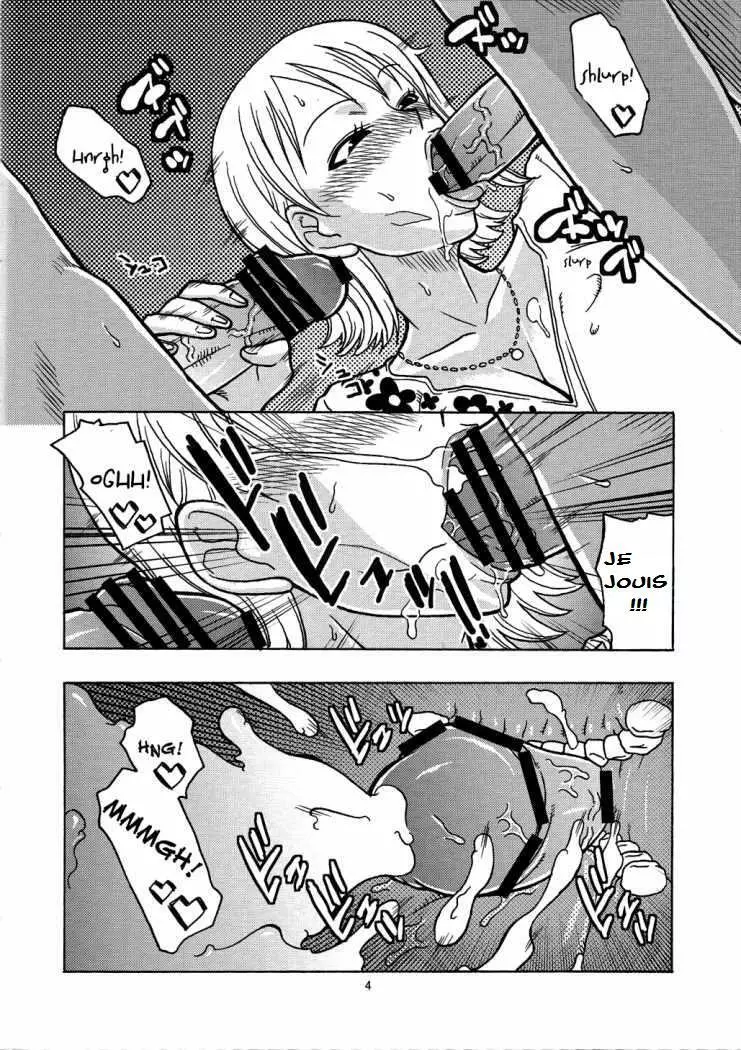 [ACID-HEAD (Murata)] Nami no Ura Koukai Nisshi 4 (Nami’s Hidden Sailing Diary 4) (One Piece) [french] super doujin 5ページ