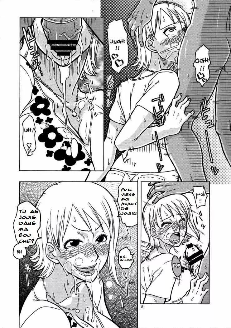 [ACID-HEAD (Murata)] Nami no Ura Koukai Nisshi 4 (Nami’s Hidden Sailing Diary 4) (One Piece) [french] super doujin 9ページ