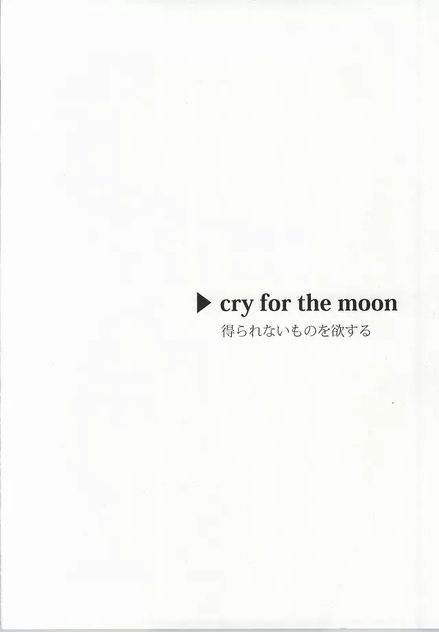 cry for the moon 19ページ